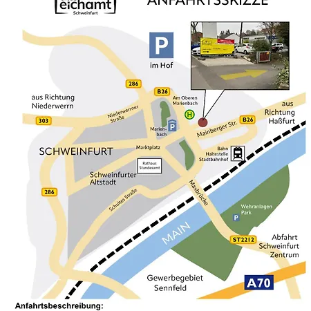 Apartament Altes Eichamt Schweinfurt Zewnętrze zdjęcie
